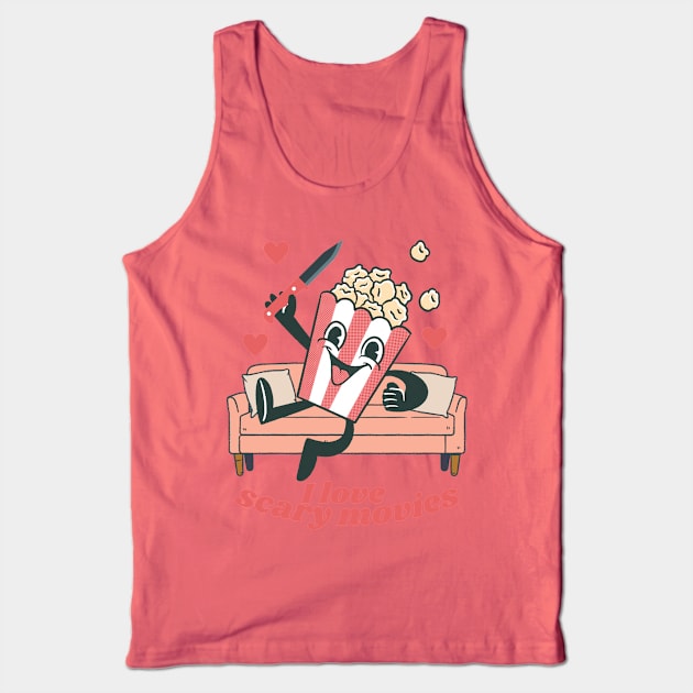 i love scary movies Tank Top by Summyjaye